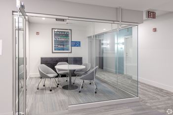 Home office huddle space & conference room